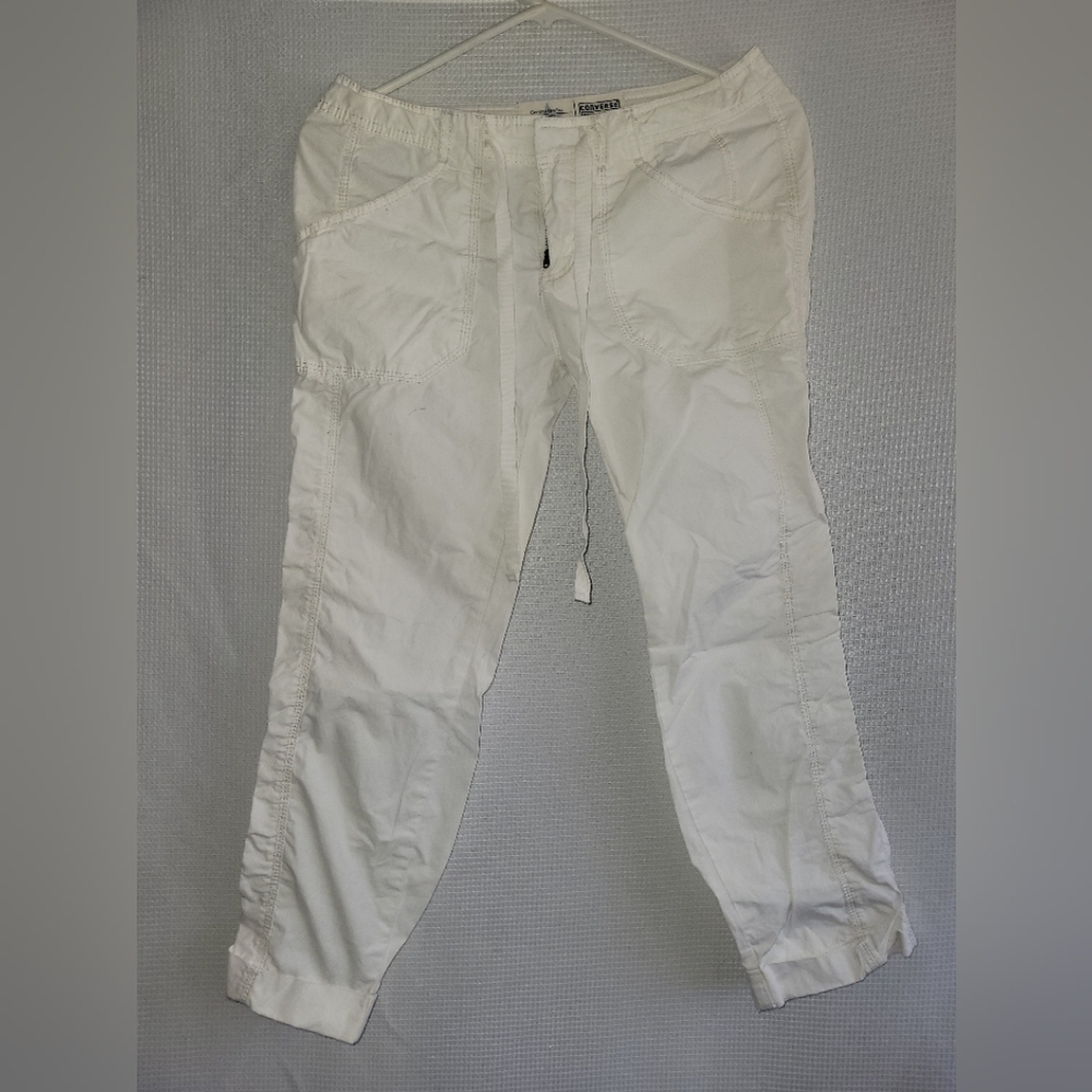 Converse One Star White Casual Pants (EUC)